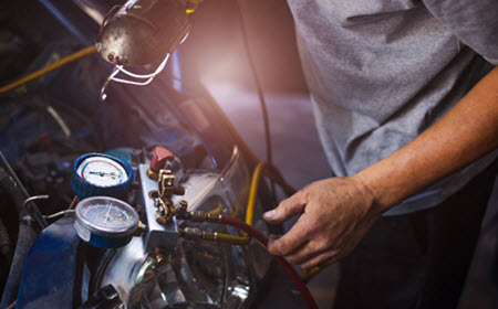 Jaguar AC System Maintenance